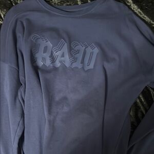 RAW Men's Long Sleeve Tee - Blue